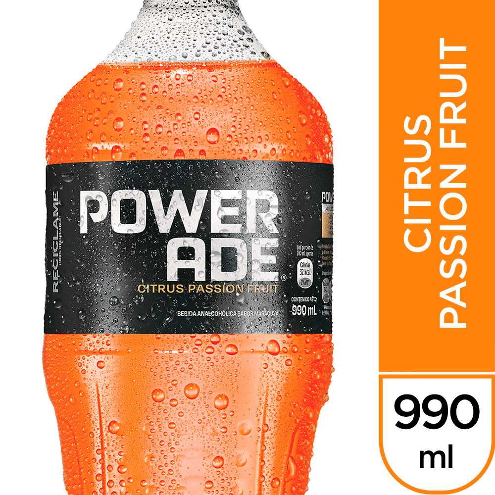 Powerade citrus passion fruit 990 ml