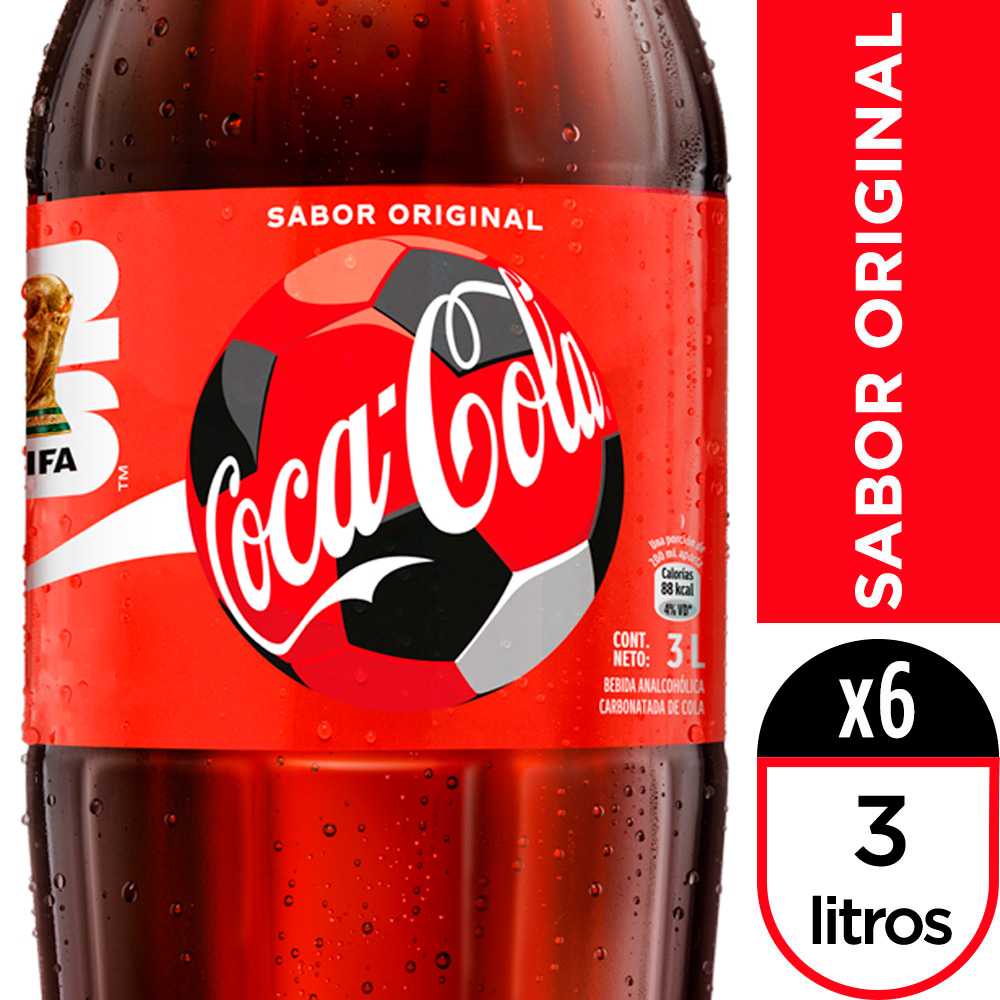 Coca-cola 3 lt 6pack