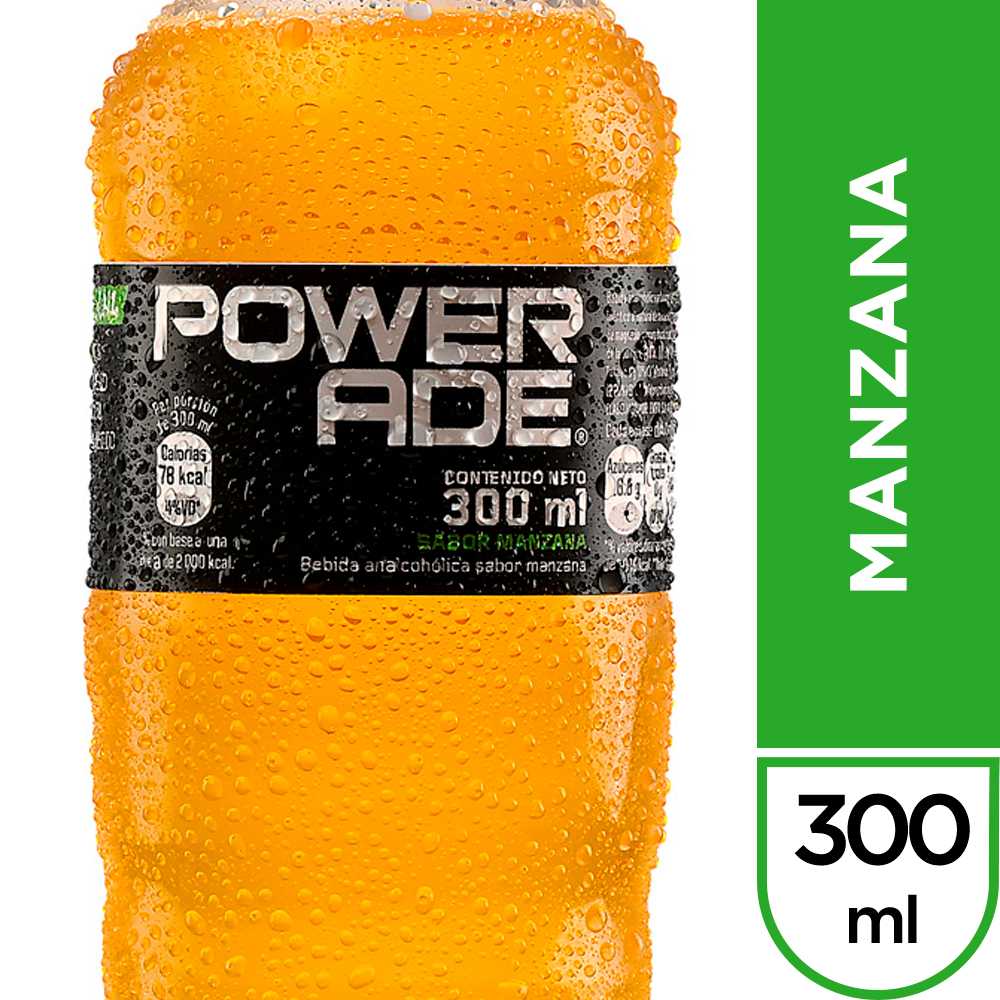 Powerade manzana 300 ml