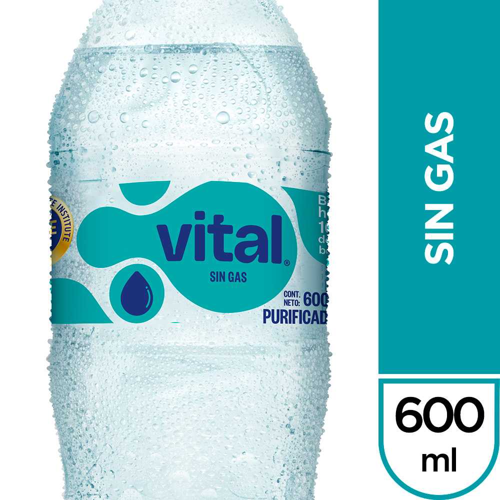Vital sin gas 600 ml