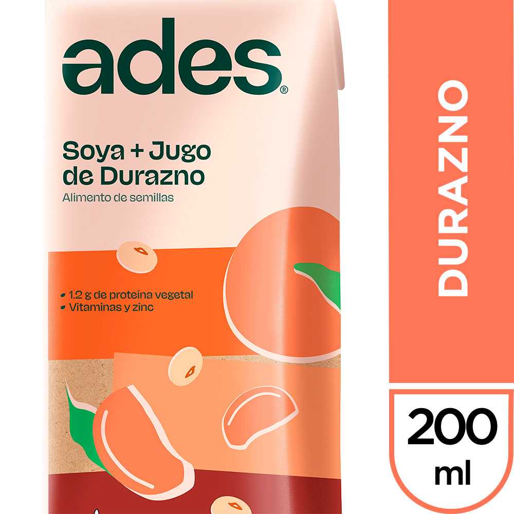 Ades durazno 200 ml