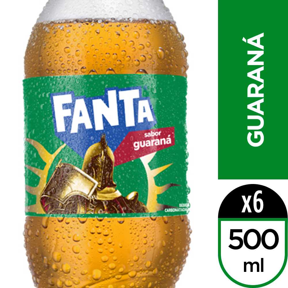 Fanta guaraná 500 ml 6pack