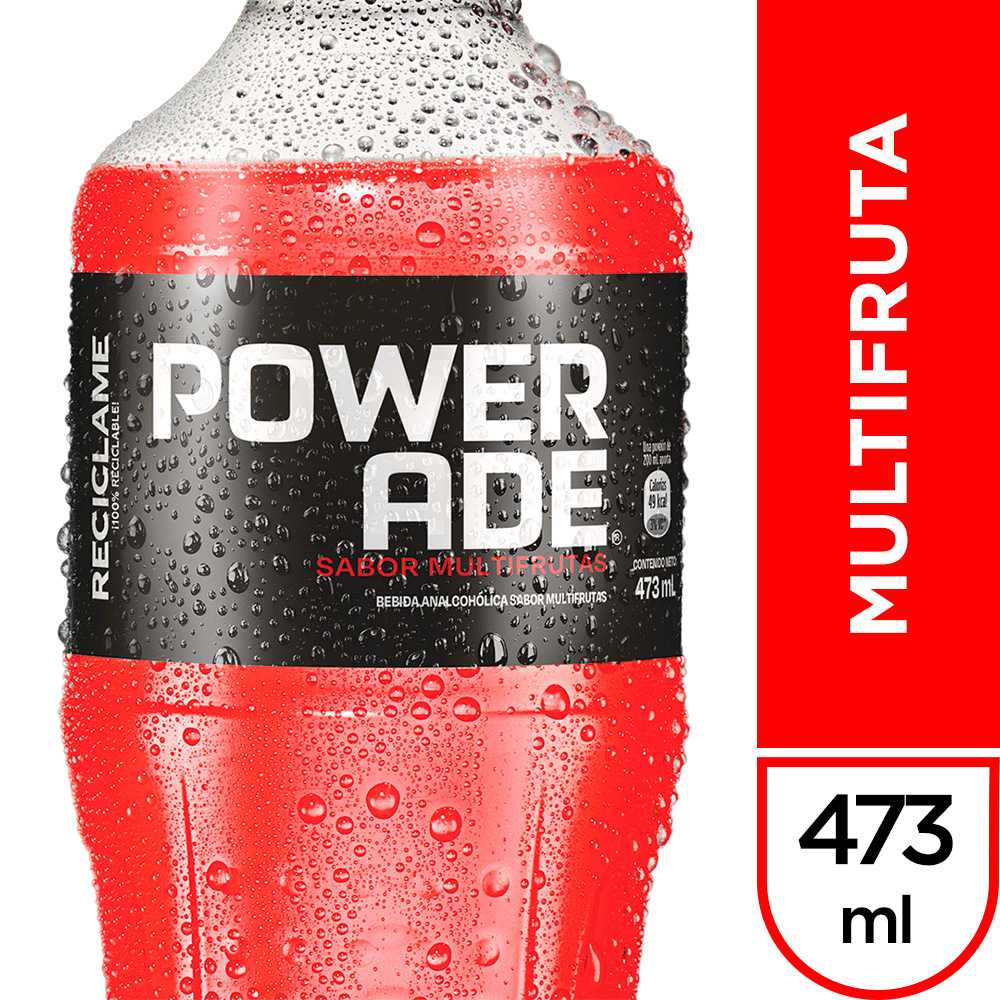 Powerade multifruta 473 ml