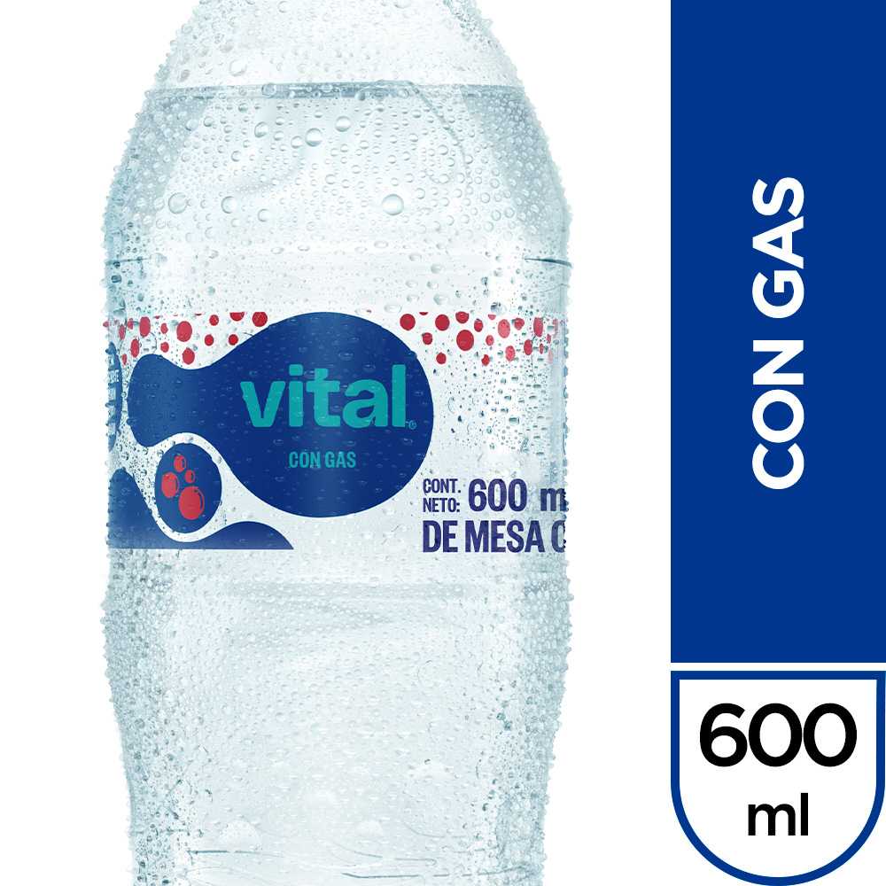 Vital con gas 600 ml