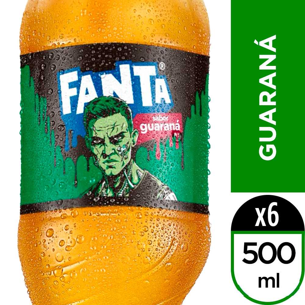 Fanta guaraná 500 ml 6pack