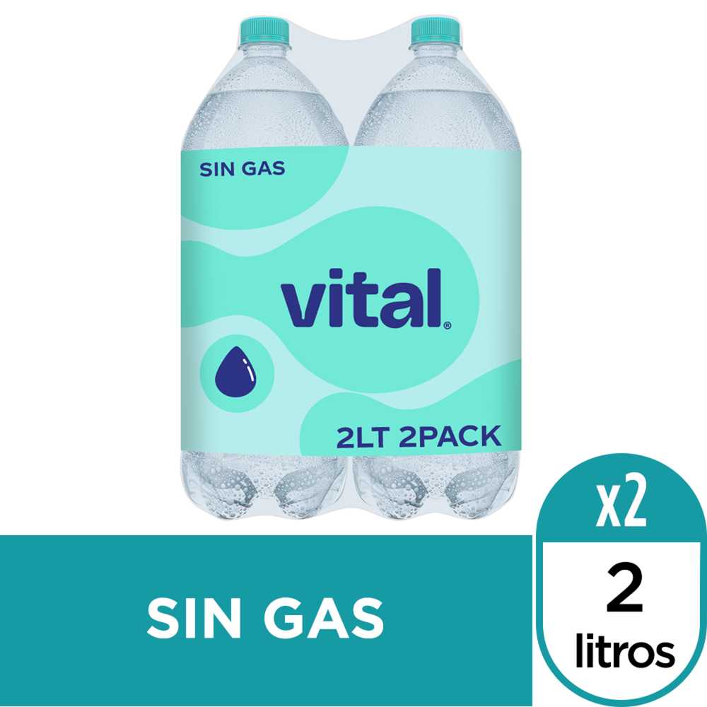 Vital sin gas 2 lt