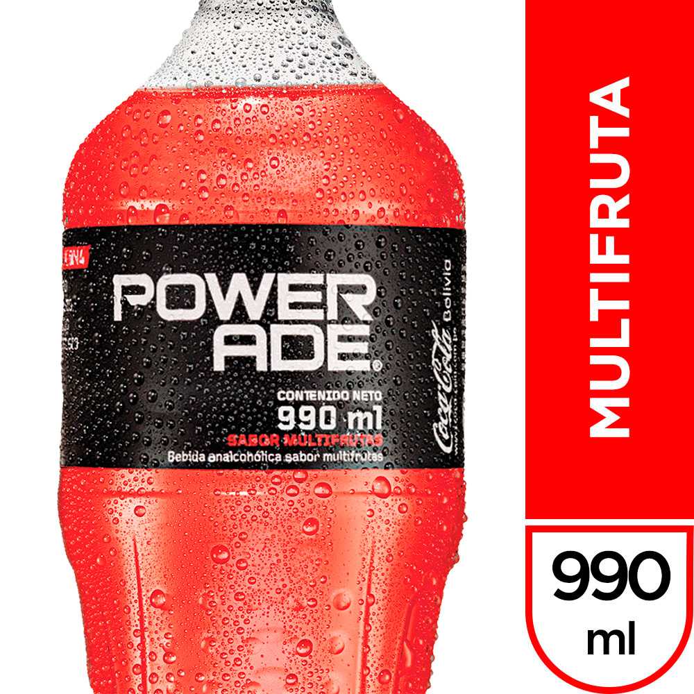 Powerade multifruta 990 ml