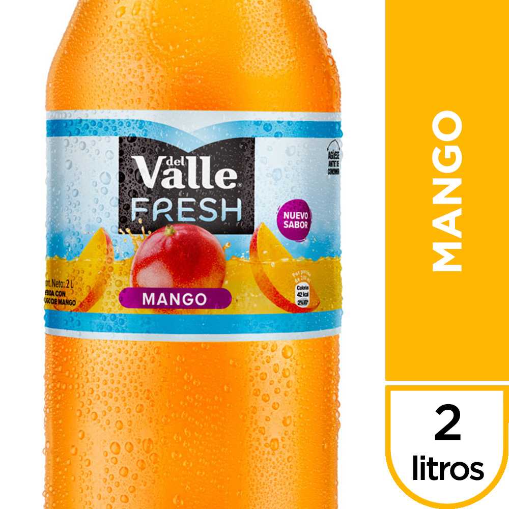 Del valle fresh mango 2 lt