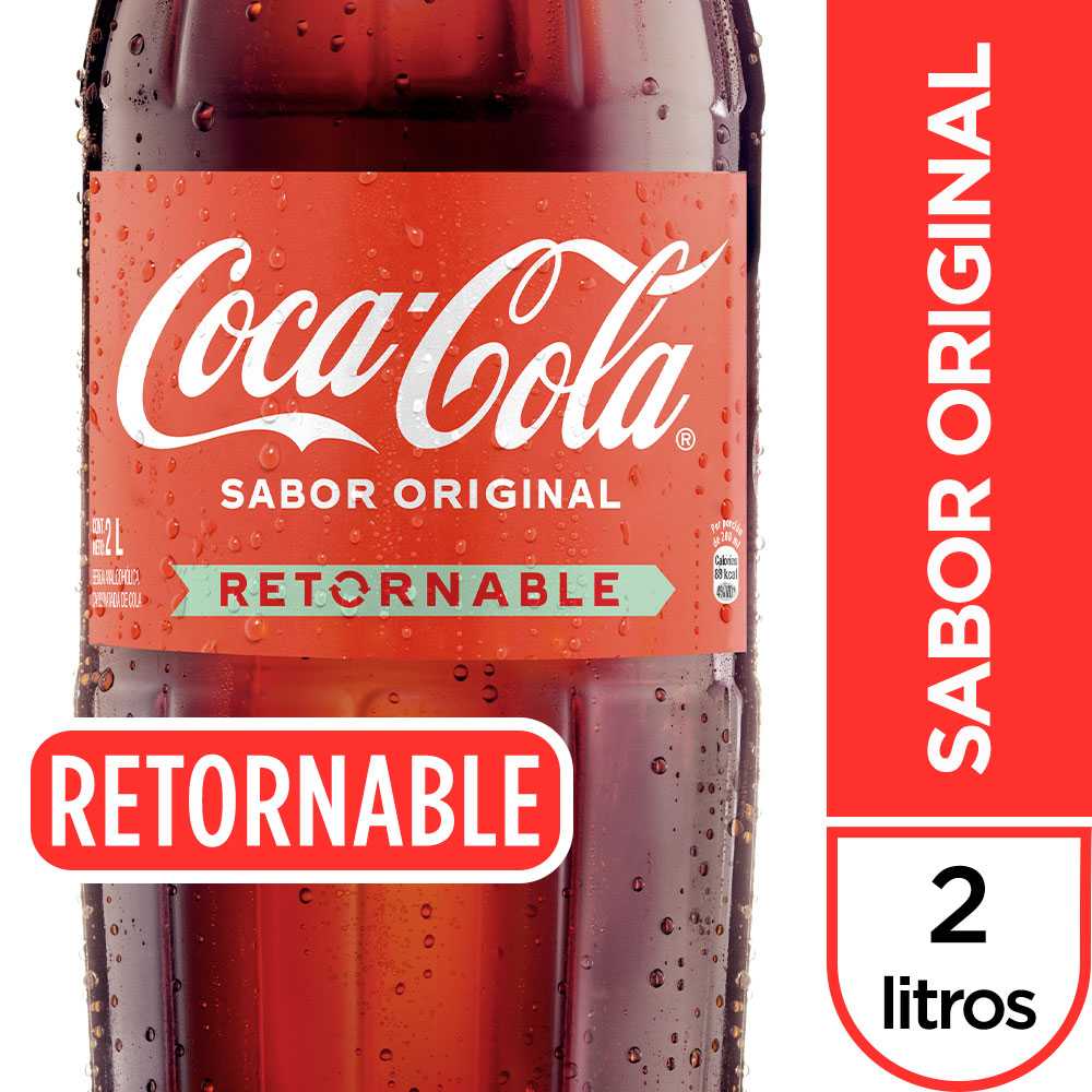 Coca-cola retornable 2 lt