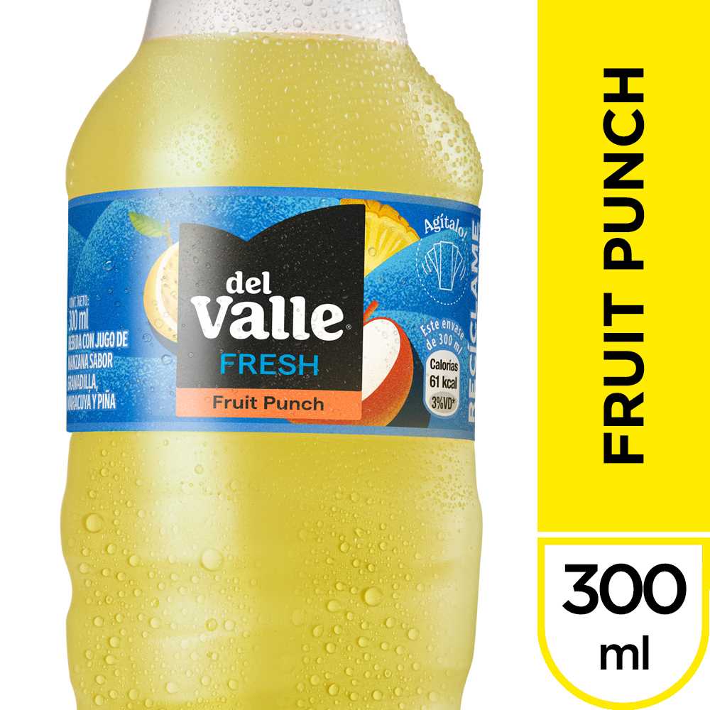 Del valle fresh fruit punch 300 ml