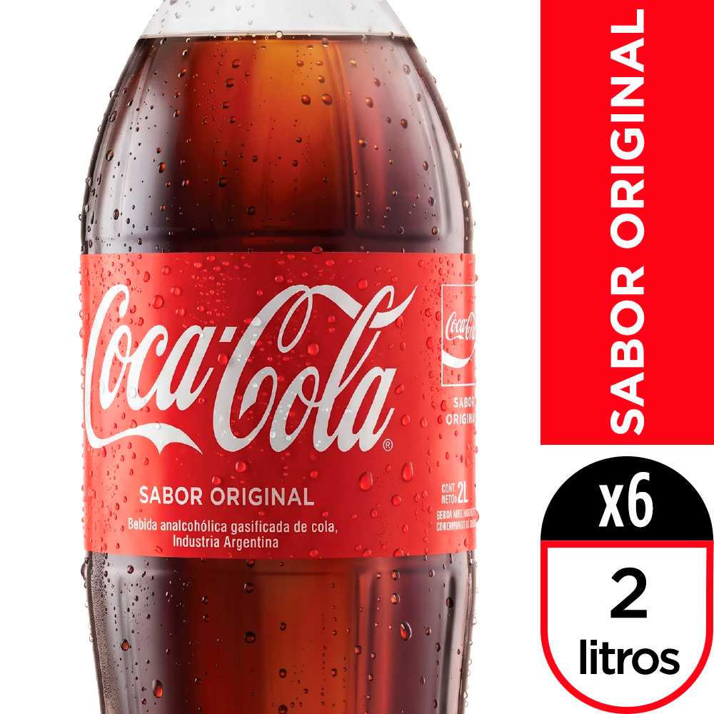 Coca-cola 2 lt 6pack