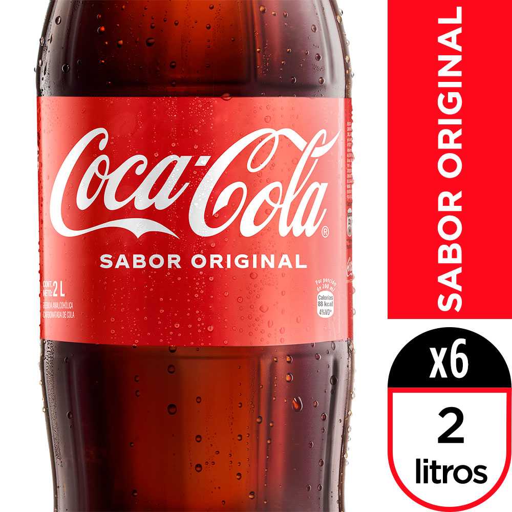 Coca-cola 2 lt 6pack