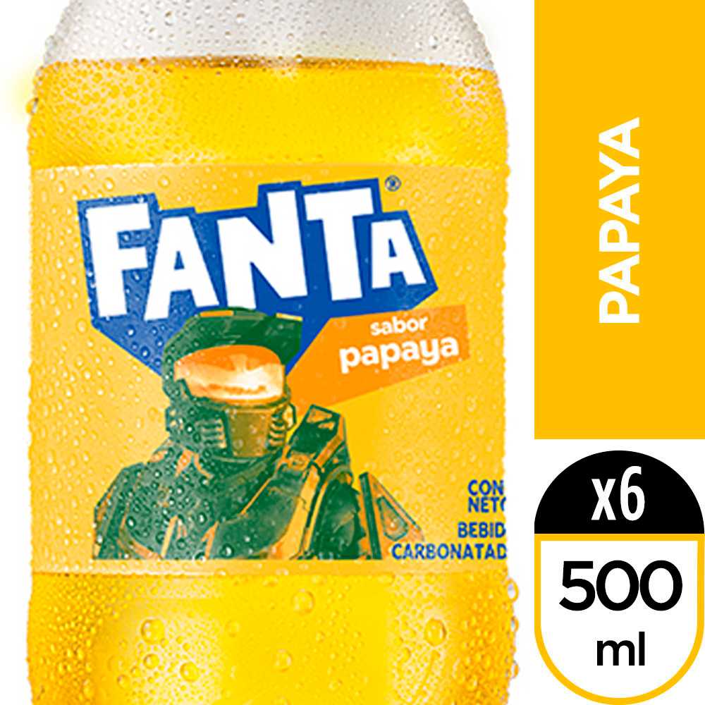 Fanta papaya 500 ml 6pack