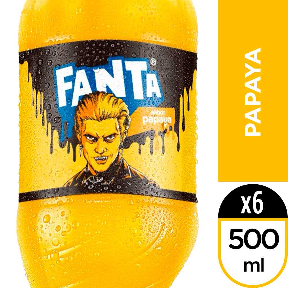 Fanta papaya 500 ml 6pack