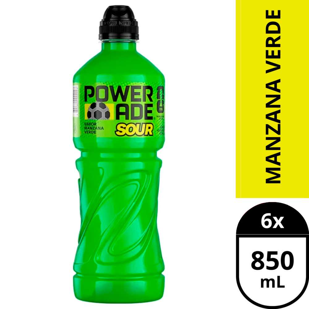 Powerade sour 6 x 850 ml