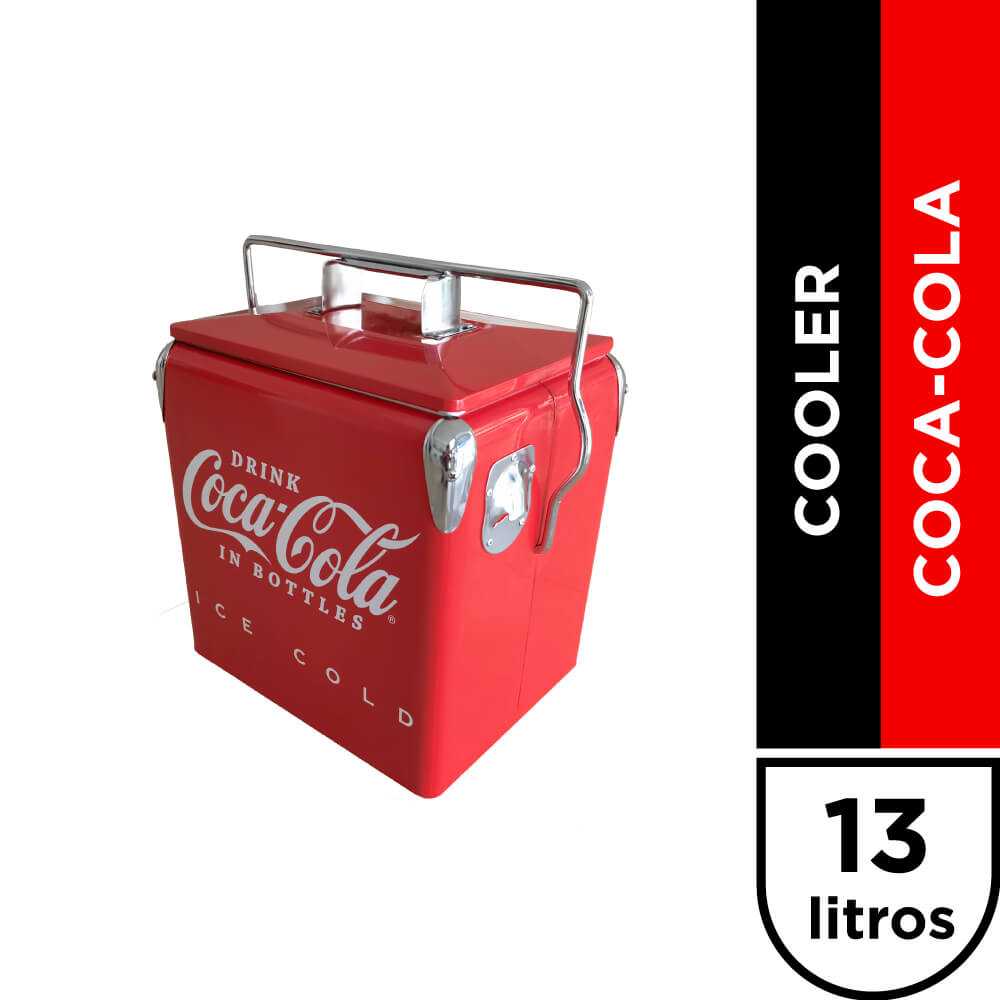 Cooler coca-cola 13 lt