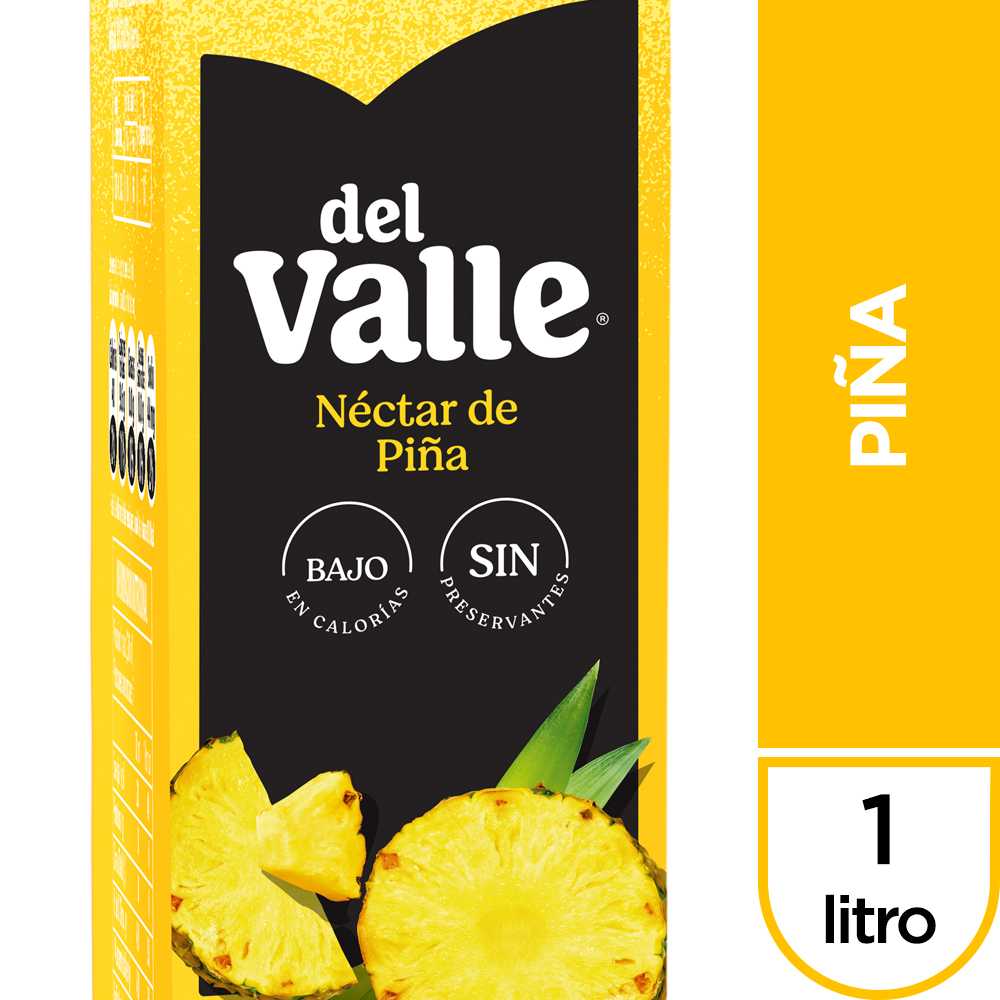 Del valle  piña 1 lt