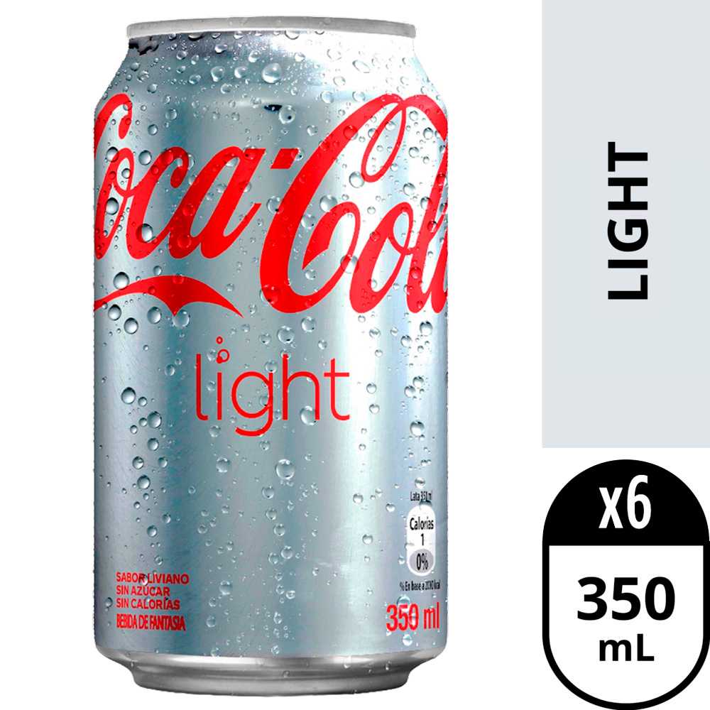 Coca-cola light 6 x 350 ml