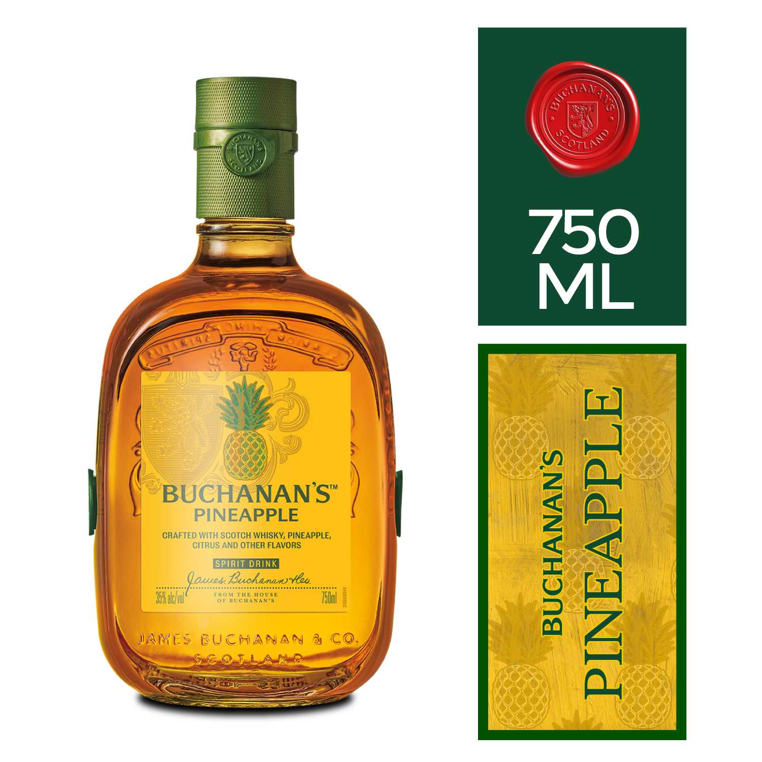 Whisky buchanans pineapple 750 ml