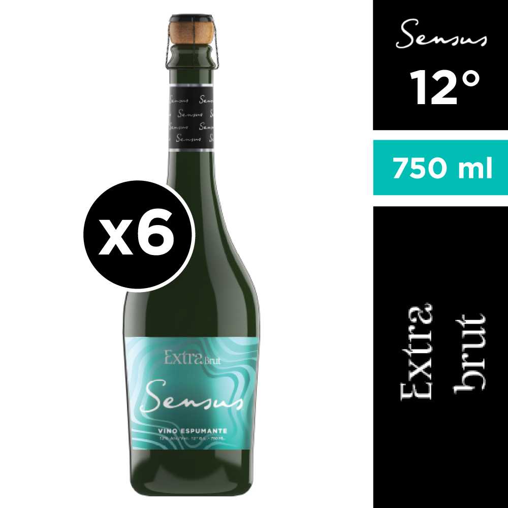Sensus extra brut 6 x 750 ml