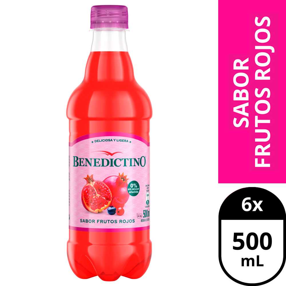 Benedictino frutos rojos 6 x 500 ml