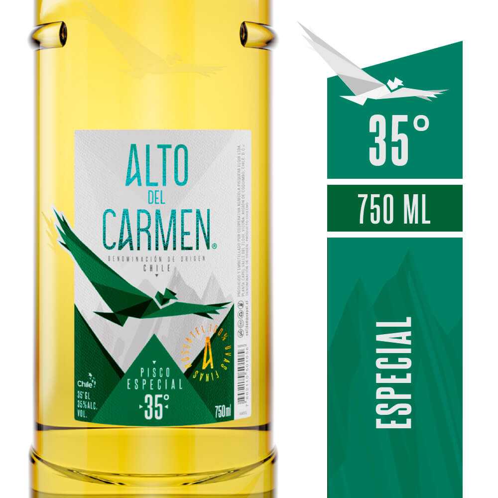 Alto del carmen especial 35° 750ml