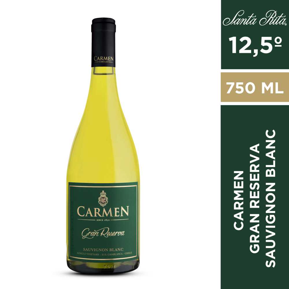 Vino carmen gran reserva sauvignon blanc 750 ml