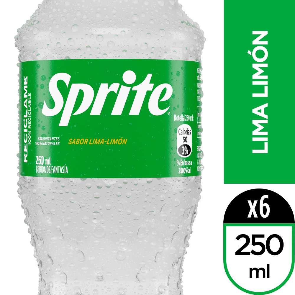 Sprite 6 x 250 ml