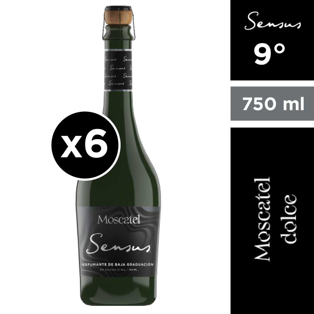 Sensus moscatel 6 x 750 ml