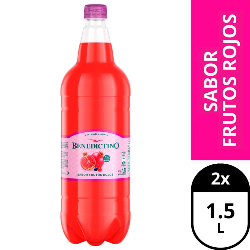 Benedictino frutos rojos 2 x 1.5 lt