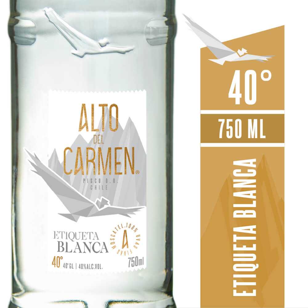 Alto del carmen etiqueta blanca 750 ml