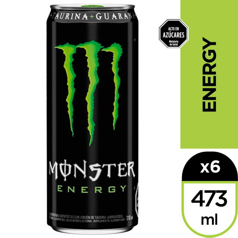 Monster energy 6 x 473 ml