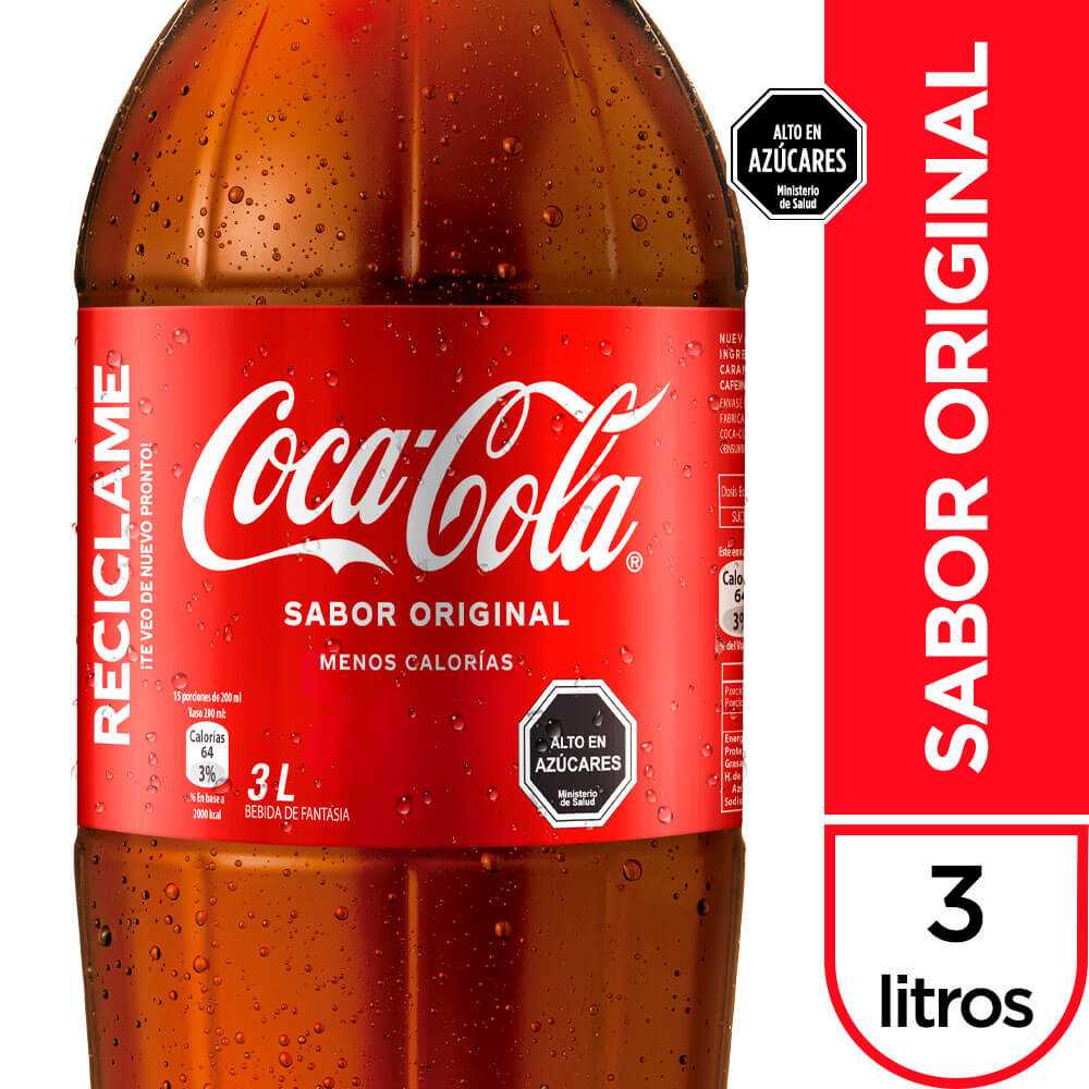 Coca-cola sabor original 3 lt