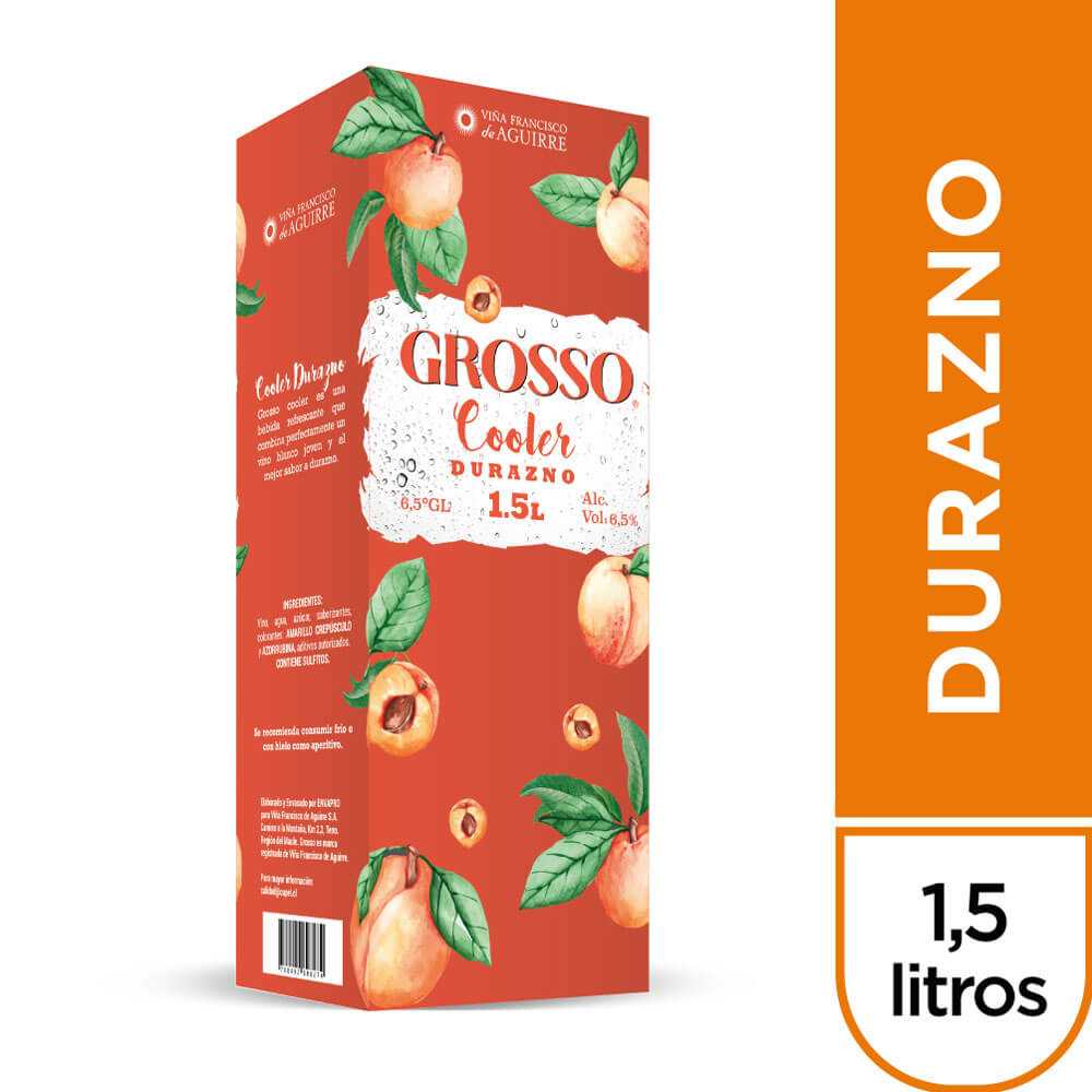 Vino grosso durazno 1,5 lt