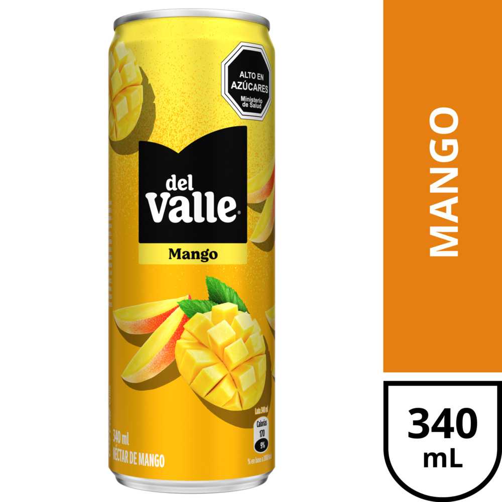 Del valle lata mango 340 ml