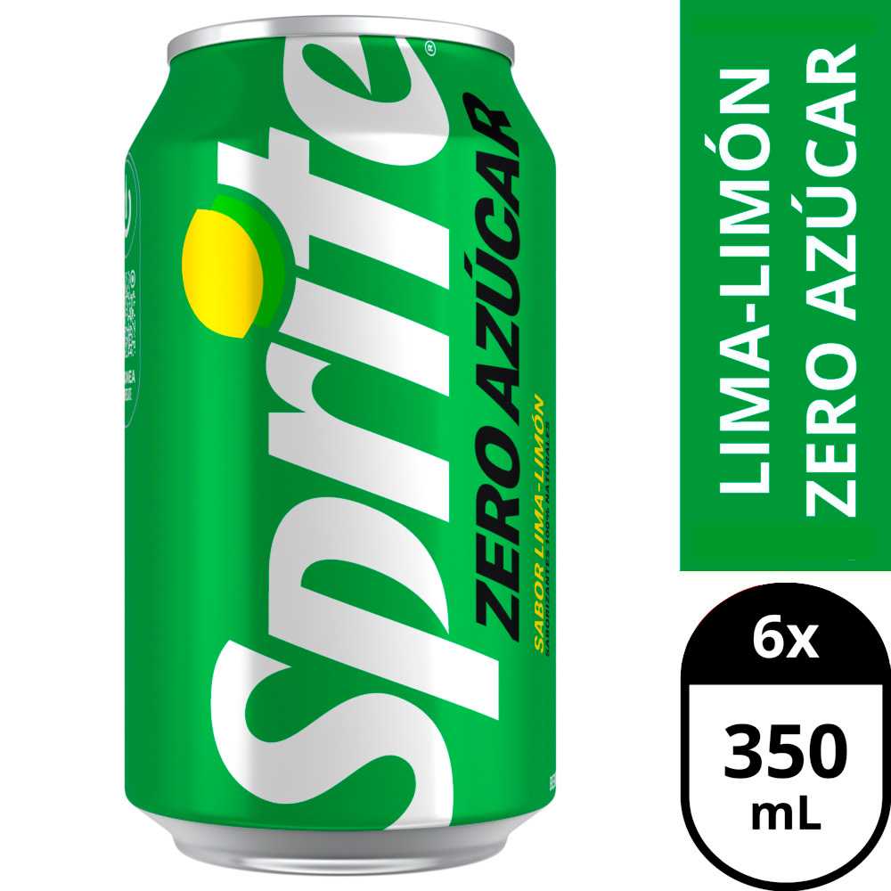 Sprite zero azúcar 6 x 350 ml
