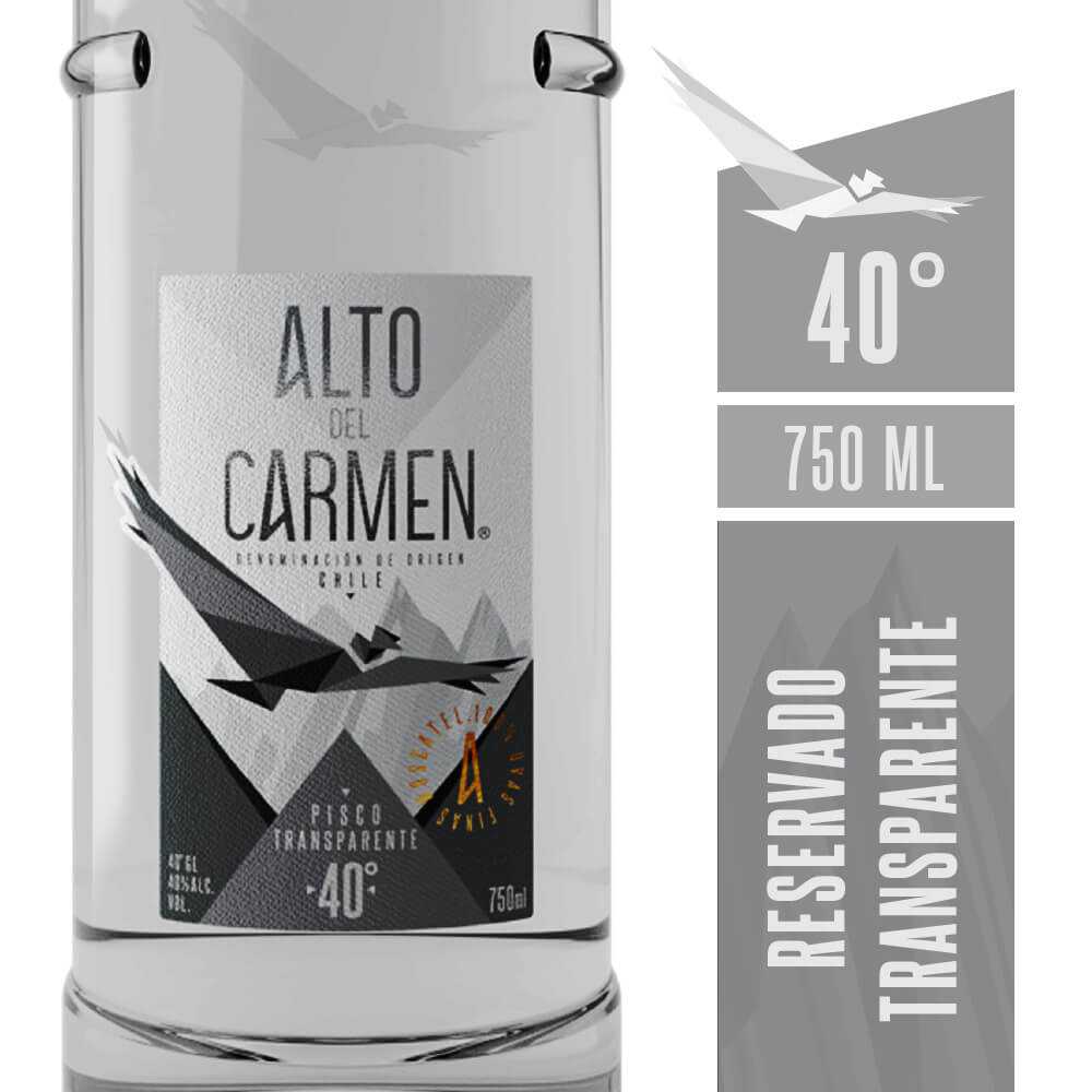 Alto transparente 40 750ml