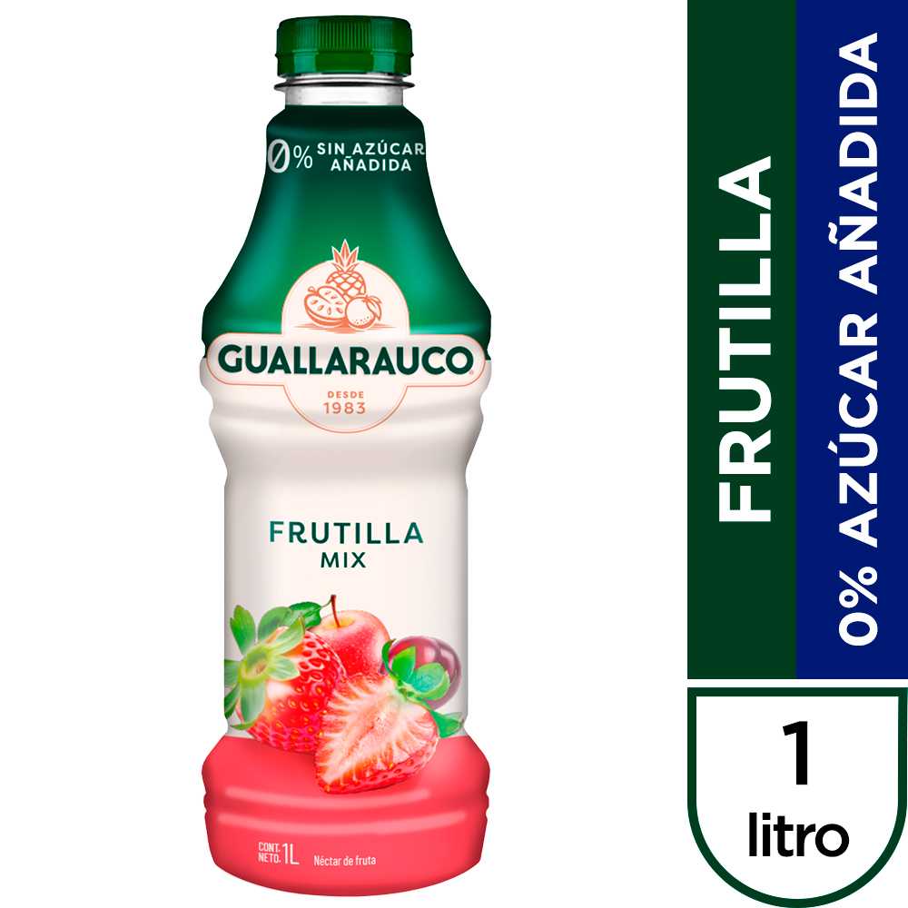 Nectar guallarauco frutilla mix 1l