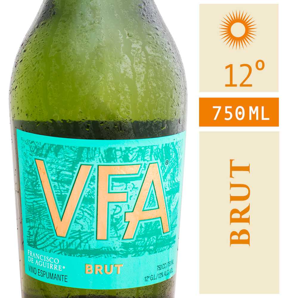 Espumante francisco de aguirre brut 750ml