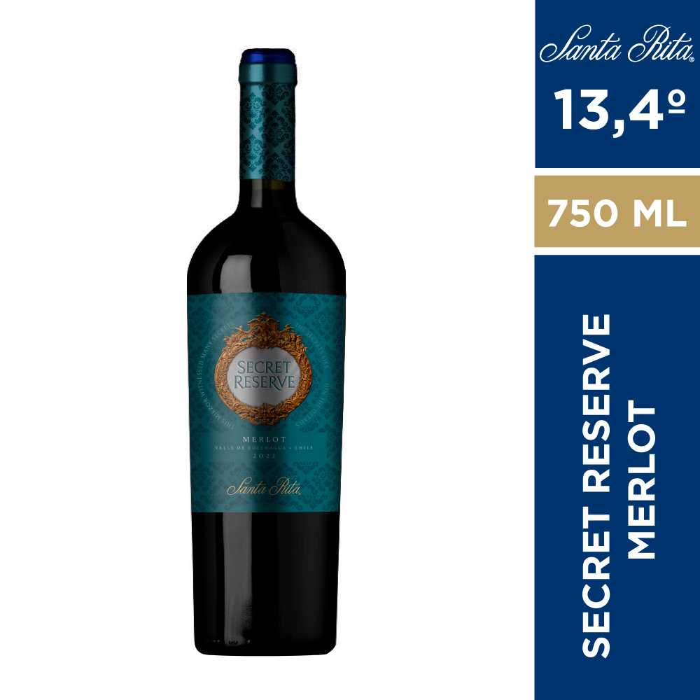 Vino secret reserve merlot 750 ml