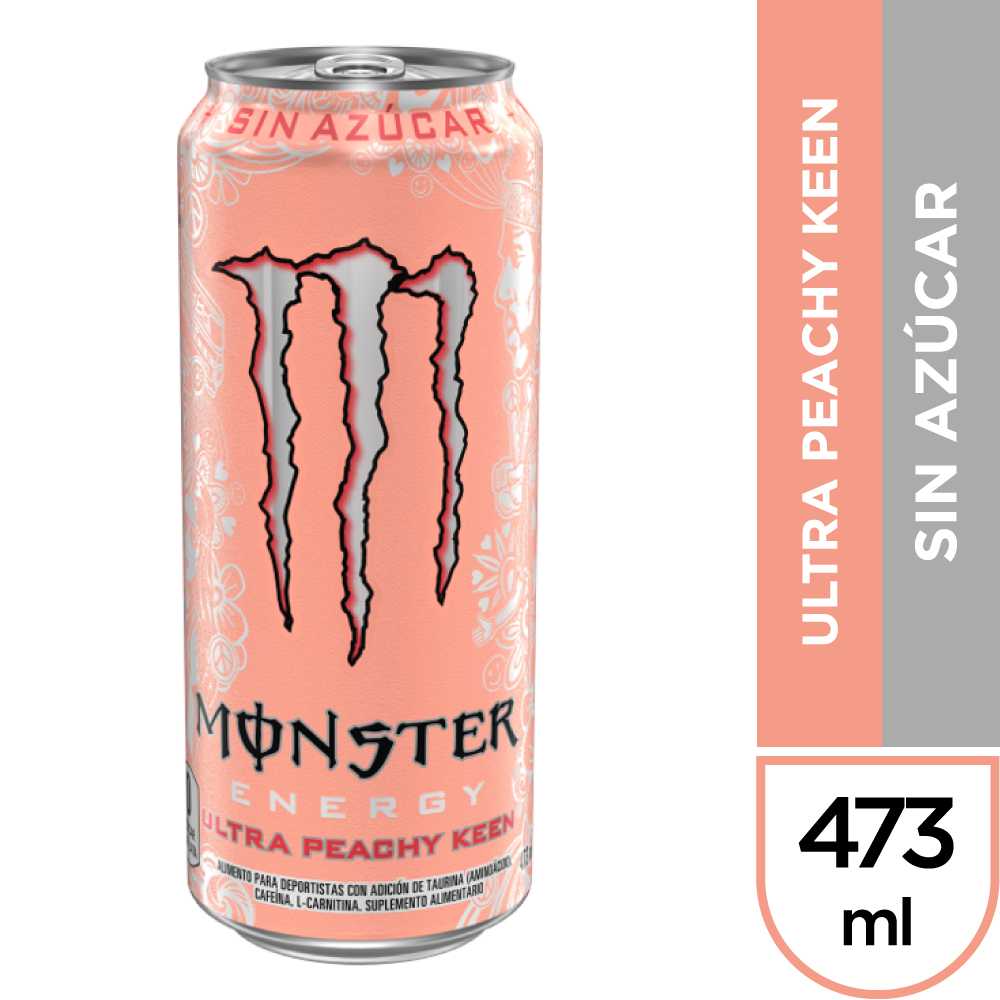 Monster ultra peachy keen 473 ml