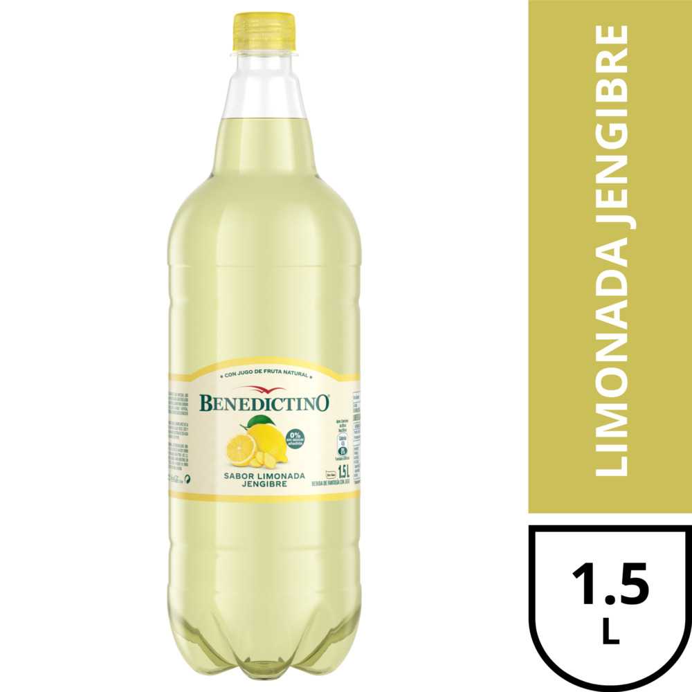 Benedictino limonada jengibre 1,5 lt