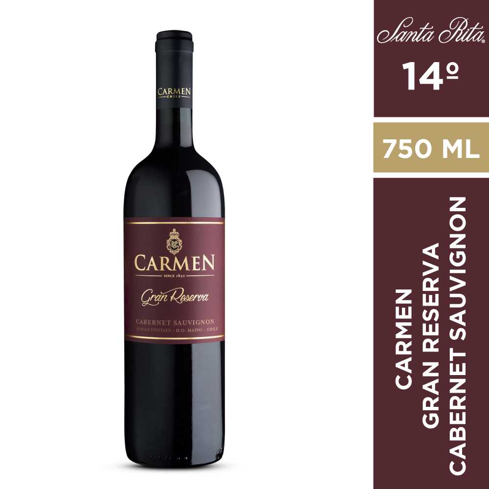 Vino carmen gran reserva cabernet sauvignon 750 ml