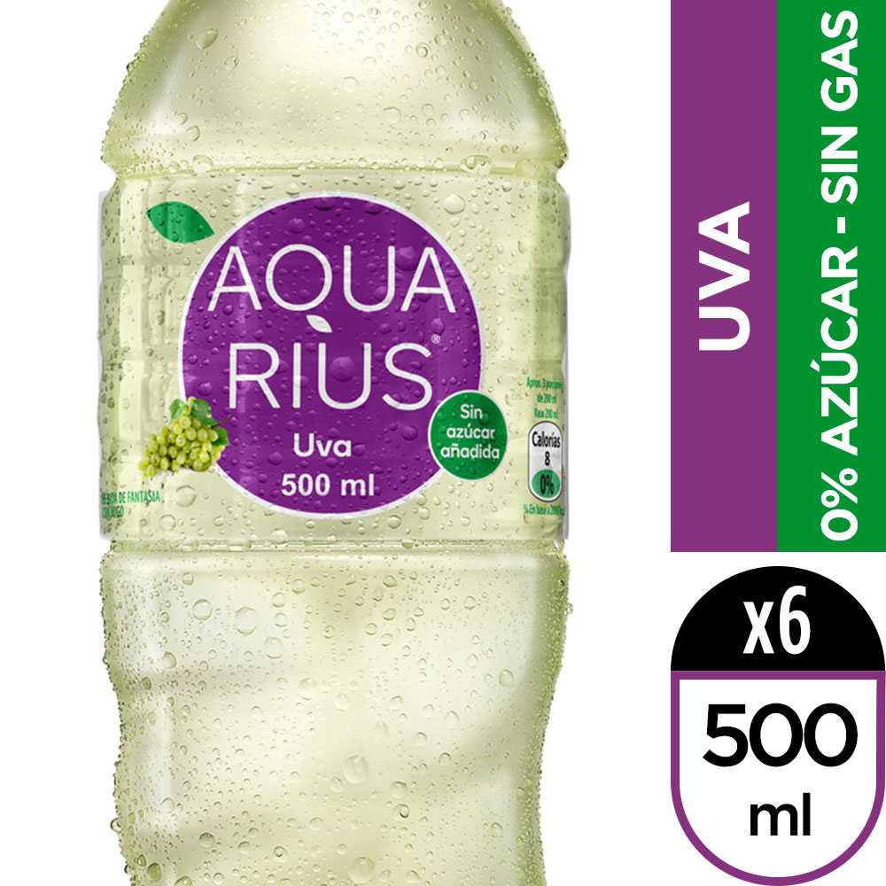 Aquarius uva 6 x 500 ml