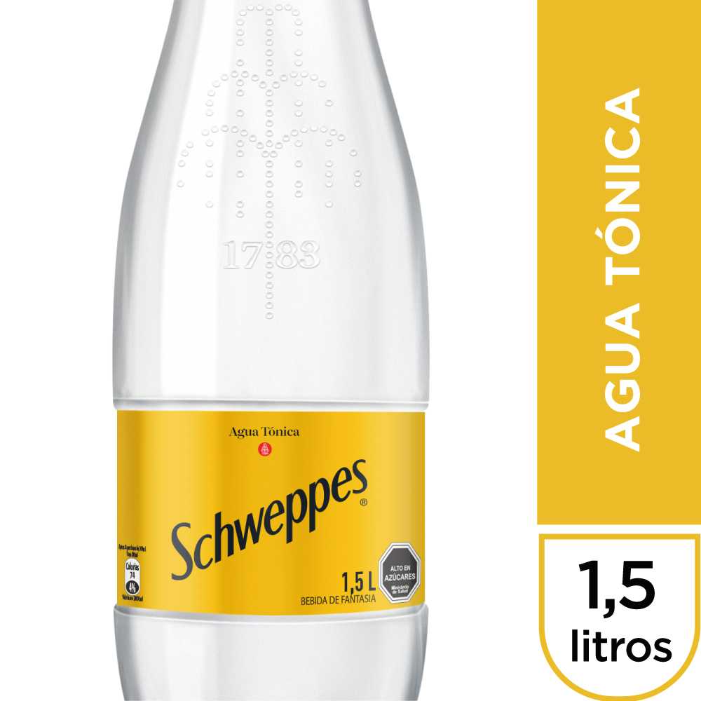 Schweppes tónica 1,5 lt