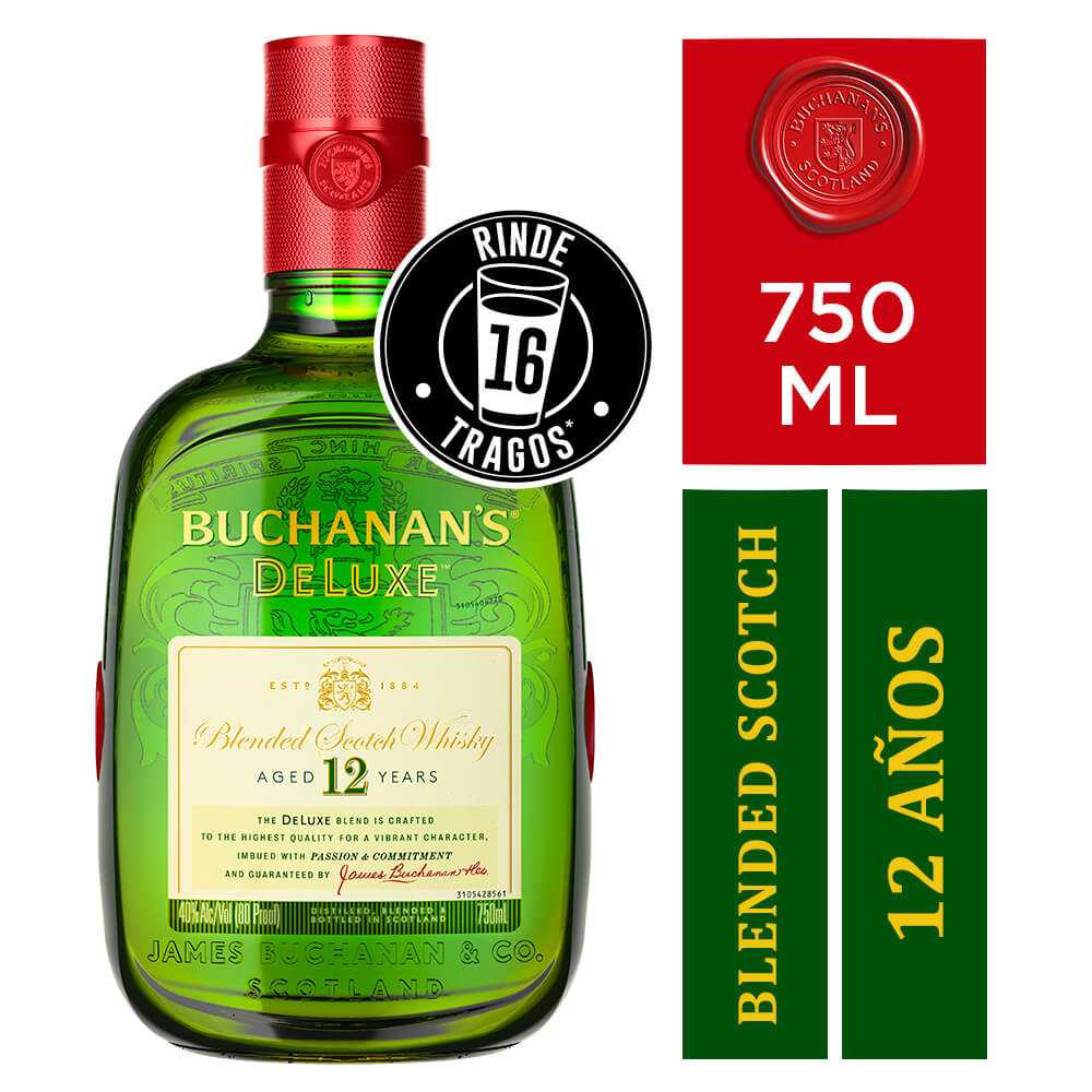 Whisky buchanans deluxe 750ml