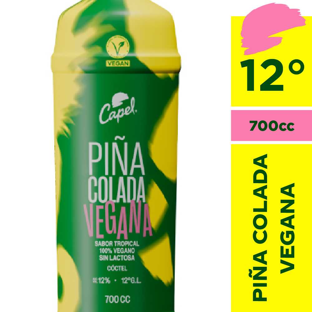 Capel piña colada vegana 700 cc