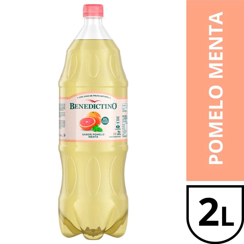 Benedictino pomelo menta 2 lt