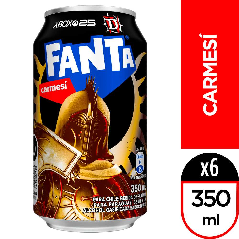 Fanta x-box 6 x 350 ml