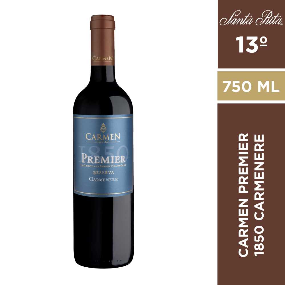 Vino carmen premier 1850 carmenere 750 ml